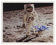 Buzz Aldrin Signed 10'' x 8'' Photo -- With Steve Zarelli COA